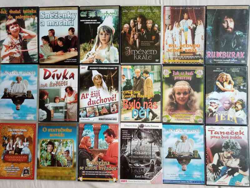 Sleva na orig. DVD Českoslov. filmů v pěkném stavu od 44 Kč - foto 3