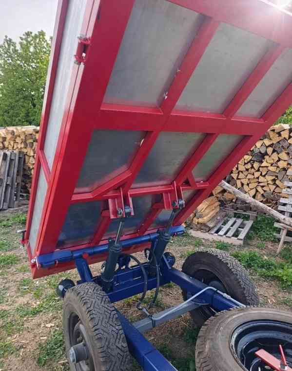Prodám sklápěcí vlek /Prodám sklápěcí vlek / káru káru - foto 2