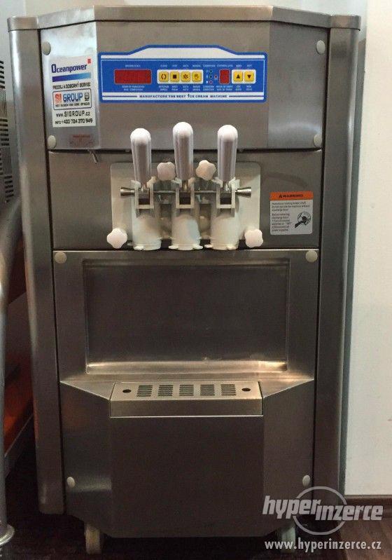 PRODÁM zmrzlinový stroj 2+1 mix 230V stolní - foto 1