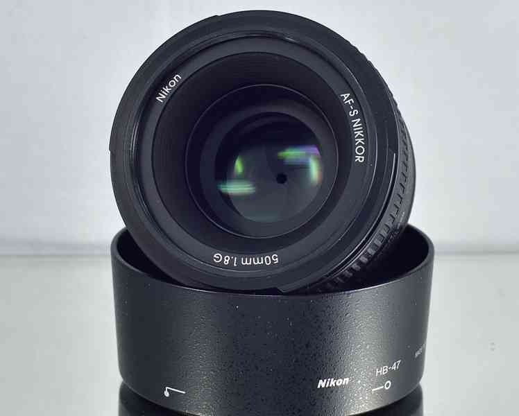 Nikon AF-S 50mm f/1.8 G **1:1.8 FX Pevný lens*UV - foto 3