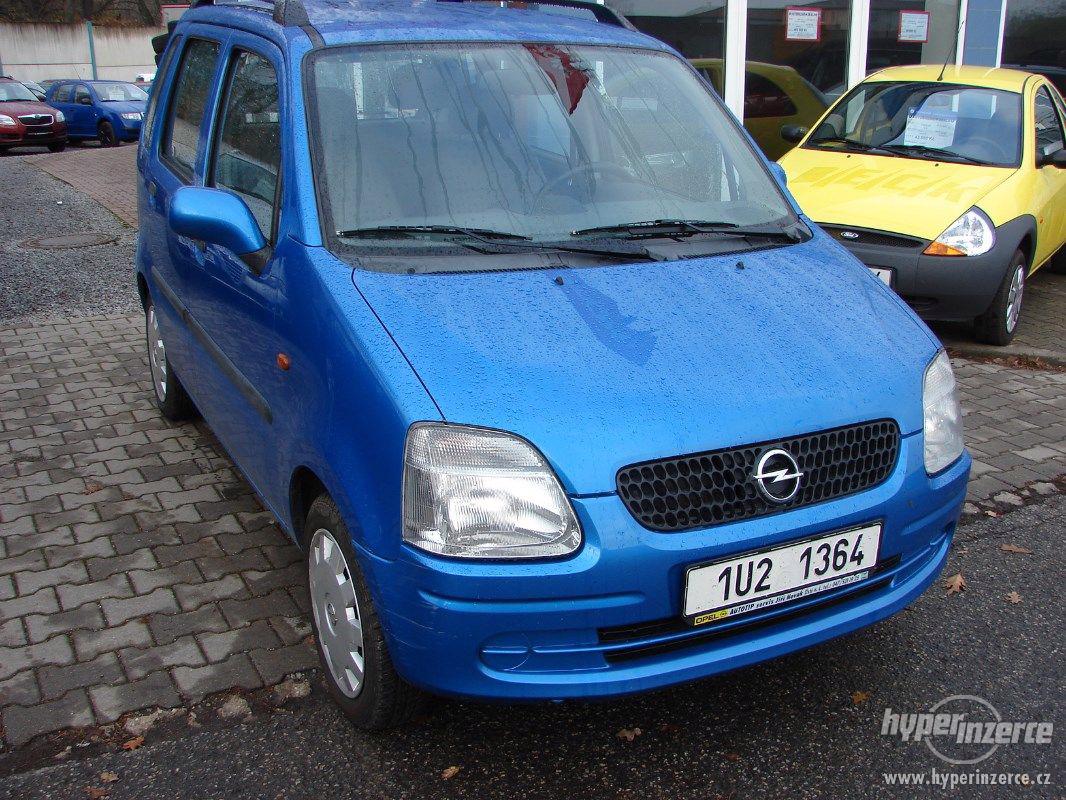 Opel Agila 1.0i r.v.2002 1.Maj.serv.kníž.Koupeno v ČR - foto 1