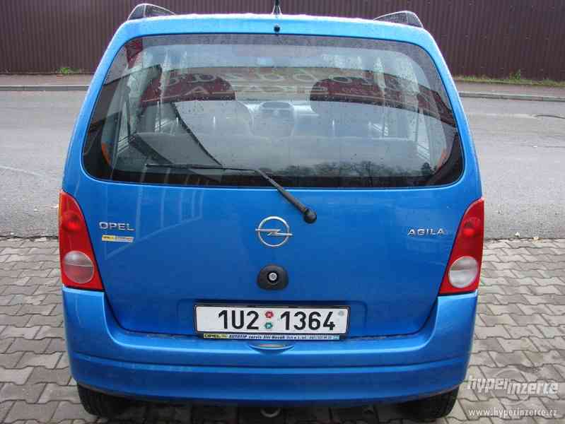Opel Agila 1.0i r.v.2002 1.Maj.serv.kníž.Koupeno v ČR - foto 4