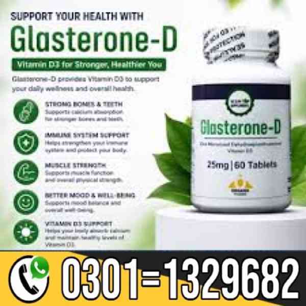 Glasterone D Tablet In Pakistan  // 0301=1329682 // Shop now
