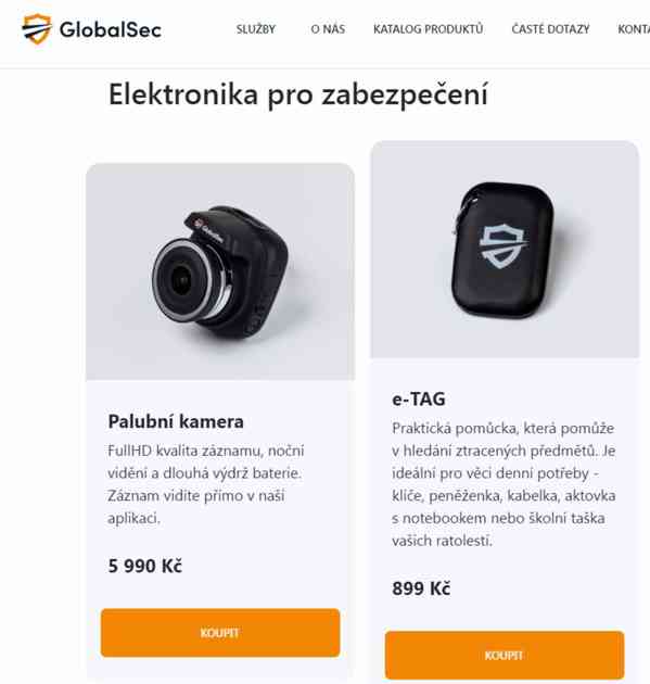 Autokamera GlobalSec ExtraPlus + lokalizační čip - foto 2