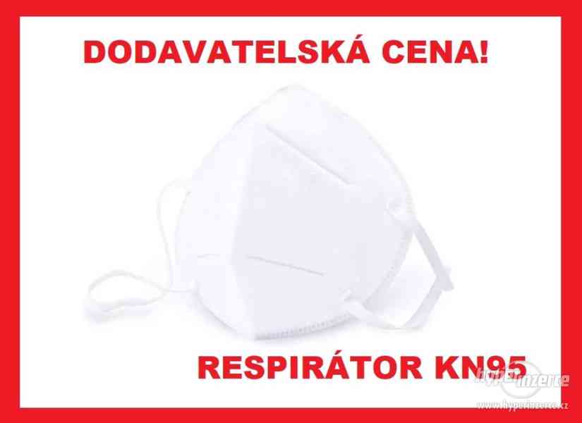 Respirátor KN95 + zdravotnické rouško / rouška - foto 5