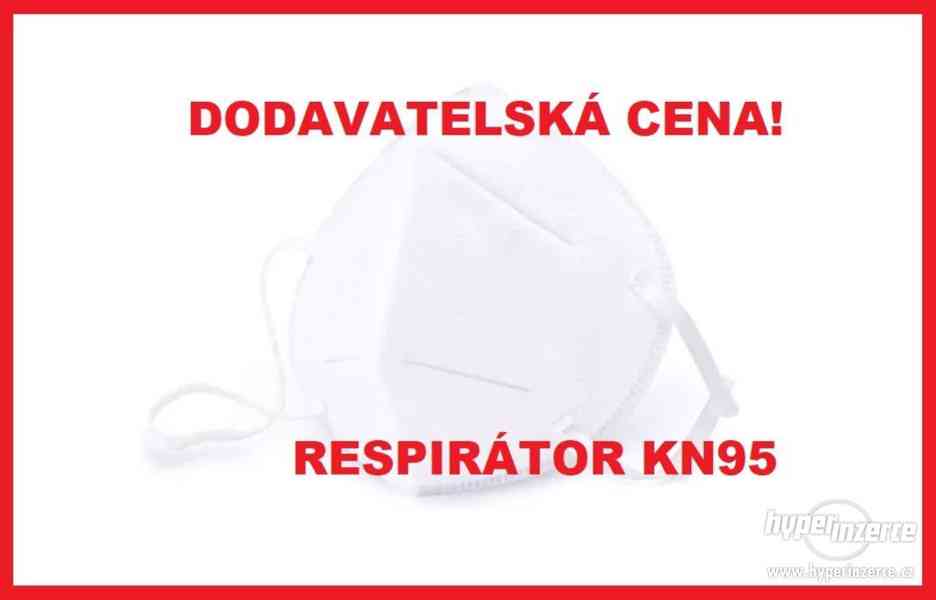 Respirátor KN95 + zdravotnické rouško / rouška - foto 6
