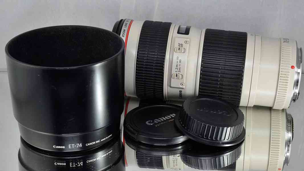 Canon EF 70-200mm f/4 L USM **F.Frame 1:4 *řady L* - foto 2