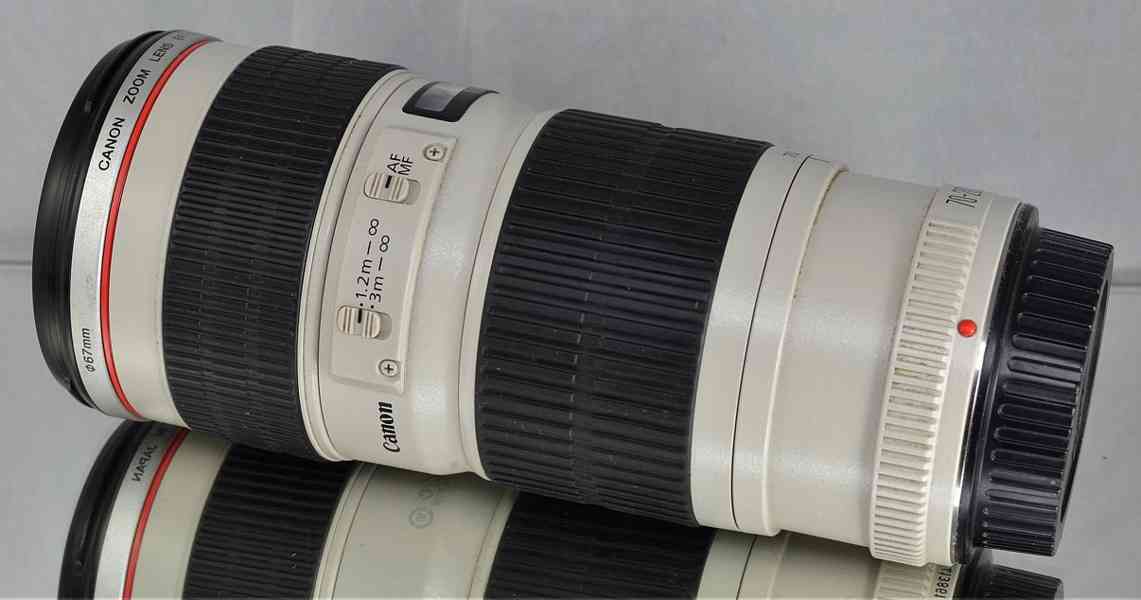 Canon EF 70-200mm f/4 L USM **F.Frame 1:4 *řady L* - foto 6