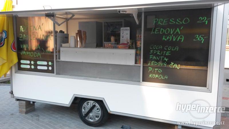 Pojízdný stánek na prodej zmrzliny,rychlé občerstvení+ výčep - foto 4