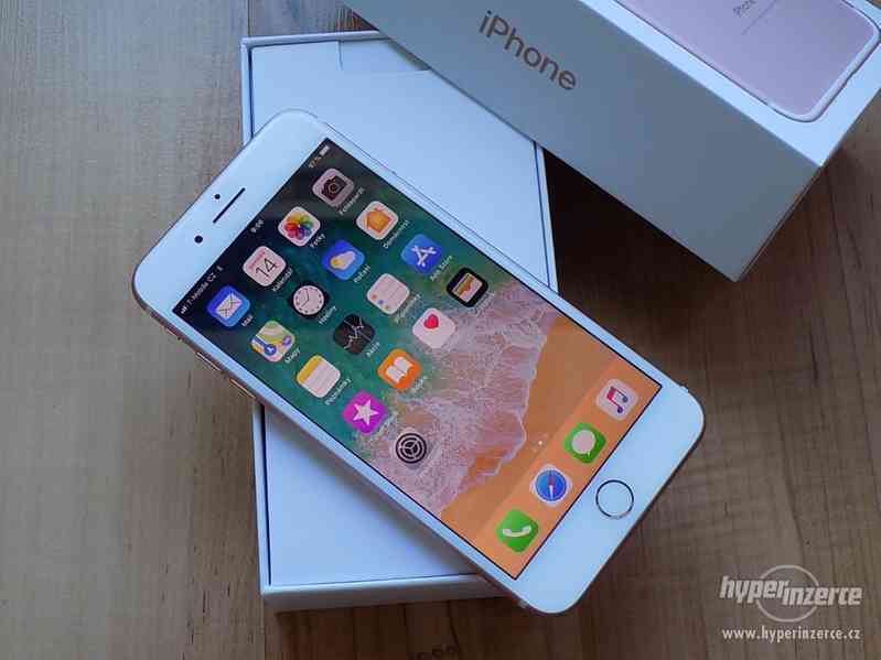 APPLE iPhone 7 PLUS 128GB Rose Gold - ZÁRUKA - TOP STAV - foto 3