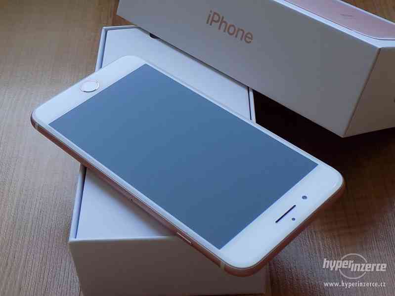 APPLE iPhone 7 PLUS 128GB Rose Gold - ZÁRUKA - TOP STAV - foto 4
