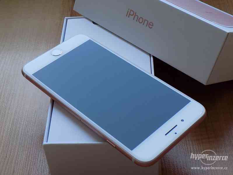 APPLE iPhone 7 PLUS 128GB Rose Gold - ZÁRUKA - TOP STAV - foto 5