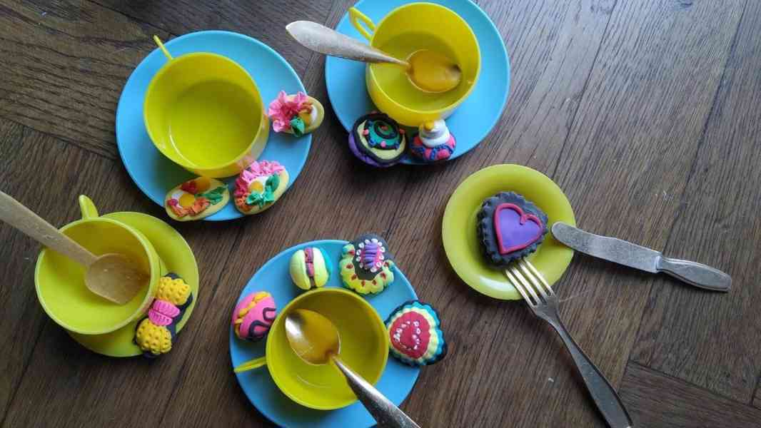 Retro nádobíčko s vymodelovaným jídlem - foto 10