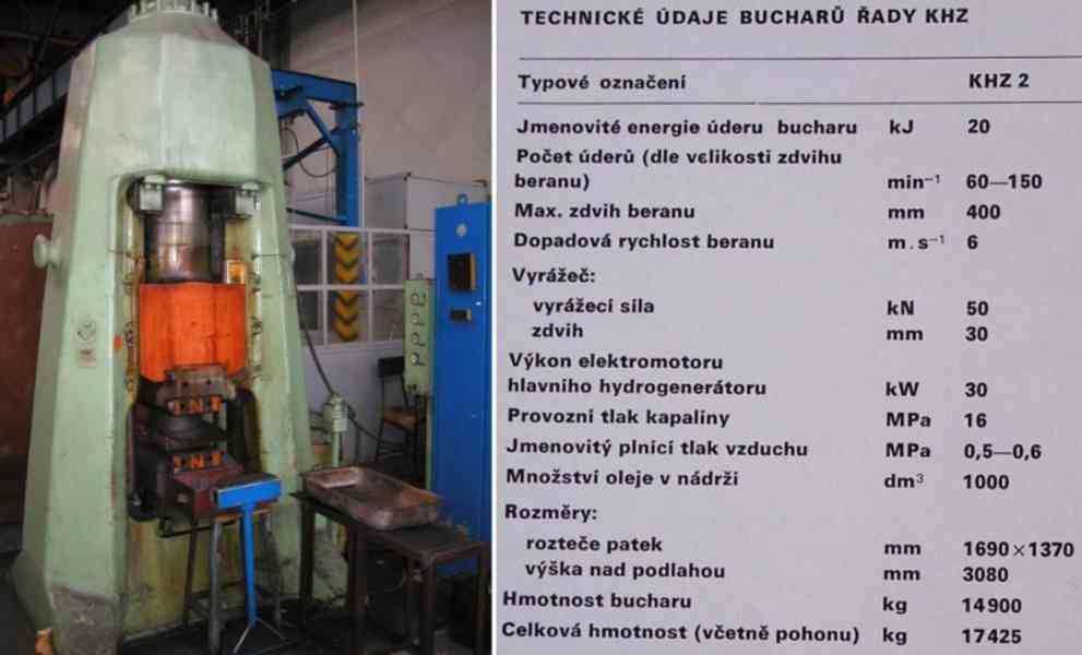 Buchar pneumaticko-hydraulický KHZ 2 - foto 1