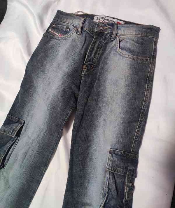 Dětské džíny s kapsami, vel. 146 - foto 4