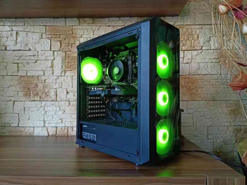 🚀 HERNÍ PC RYZEN 5 4500, 16GB RAM, GTX 1660 SUPER, SSD 🚀 - foto 2