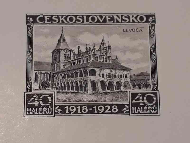  40 hal. Levoča 1928 - PT 13A otisk číslovaný 1979  - foto 2