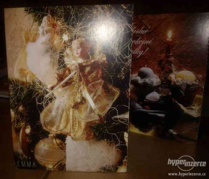 Vánoční pohlednice / leporelo - foto 3