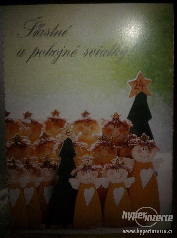 Vánoční pohlednice / leporelo - foto 8