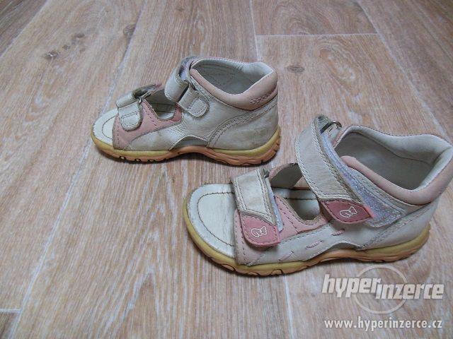 kožené sandálky / sandále - foto 3