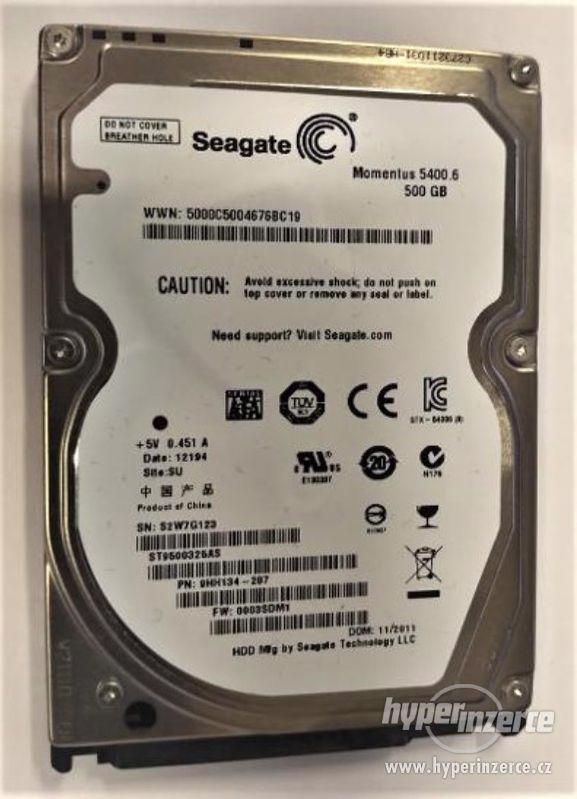 HDD do NB Momentus ST9500325AS 500GB SATA II - foto 1