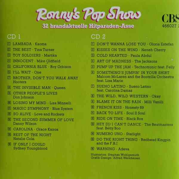 CD - RONNY'S POP SHOW - (2 CD) - foto 2