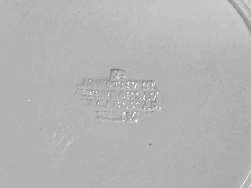 Kameninový malovaný Talíř Stará Role Ranč A Nowotny Carlsbad - foto 4