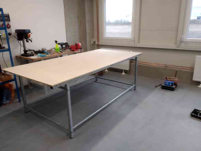 Velký pracovní stůl Ralis 85x125x250 - foto 1