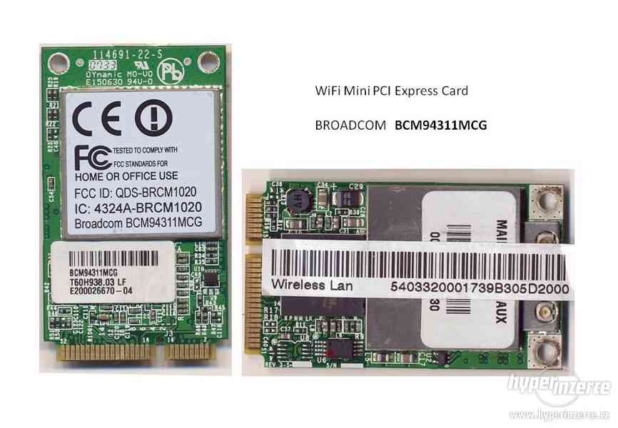 WiFi Mini PCI Express Card modul - foto 3