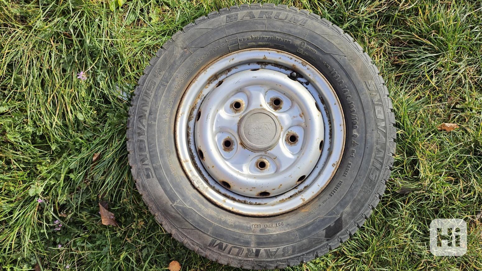 Ford Transit rezerva, náhradní kolo 185 R14 C disk 5,5Jx14 - foto 1