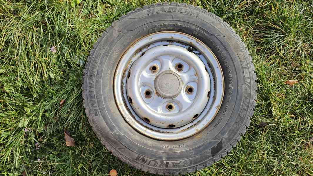 Ford Transit rezerva, náhradní kolo 185 R14 C disk 5,5Jx14 - foto 1