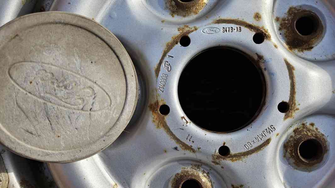 Ford Transit rezerva, náhradní kolo 185 R14 C disk 5,5Jx14 - foto 3