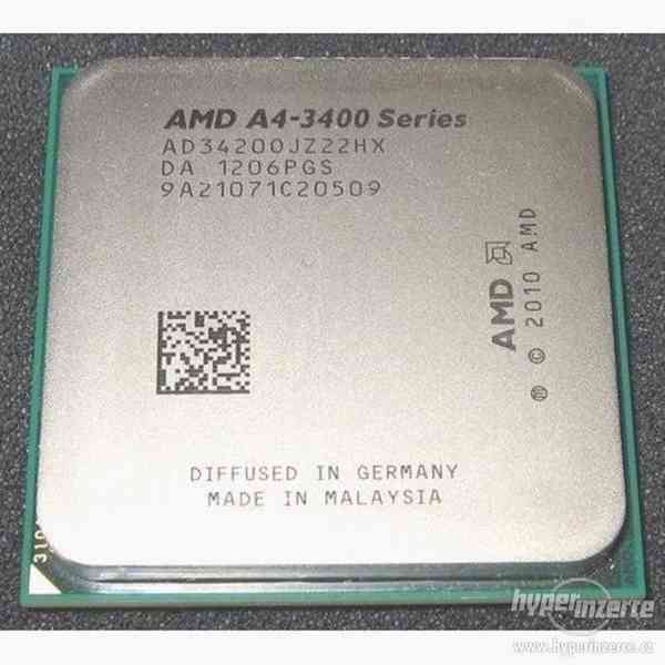 Procesor AMD A4-3400, dvoujádro socket FM1-prodám. - foto 1