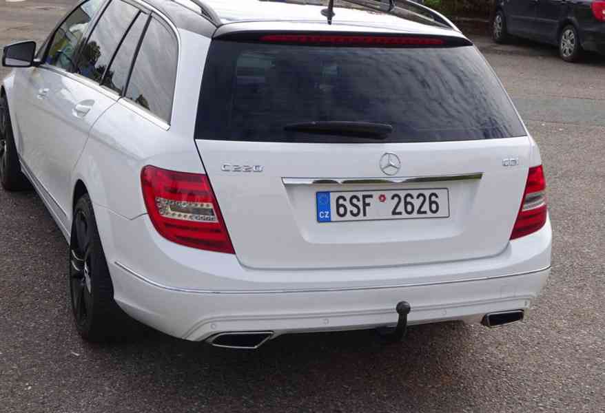 Mercedes Benz C 220 CDI Combi r.v.2012 2.Majitel (125 kw) - foto 4