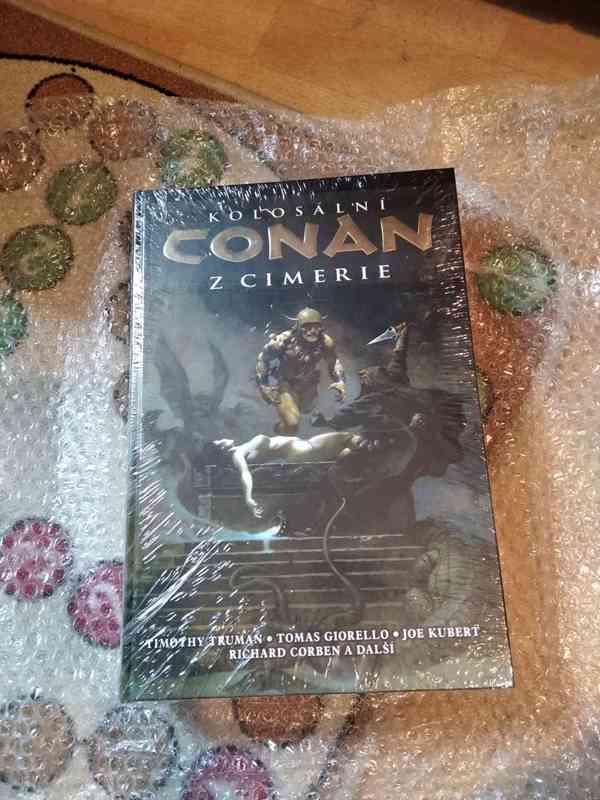 Kolosální Conan z Cimerie kniha Timothy Truman