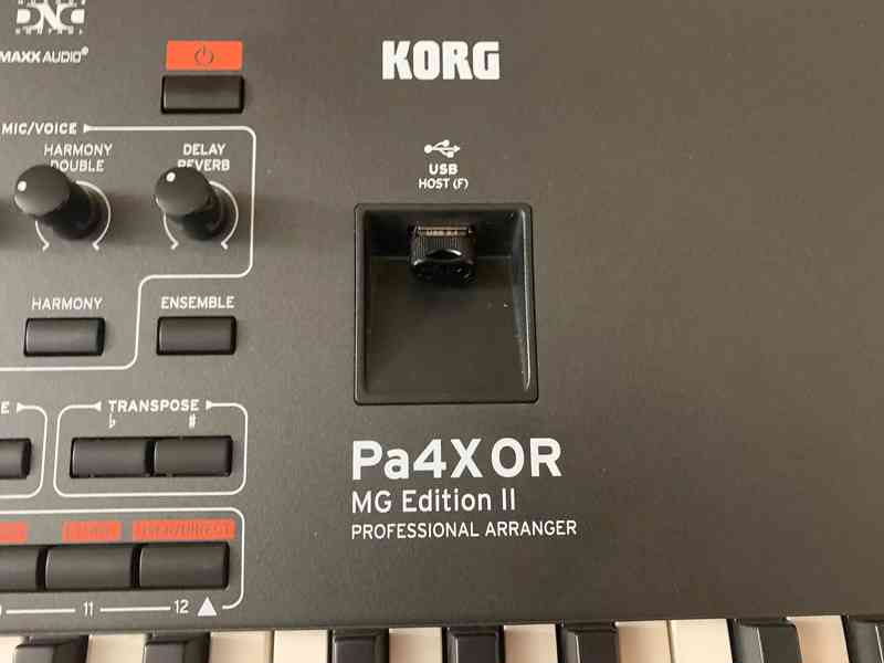 Korg Pa5X, Korg Pa4X, Korg Pa4X MG2 Edition, Korg Pa1000 MG  - foto 12