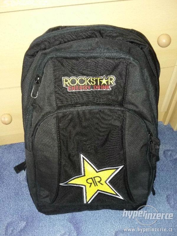 Černý batoh Rockstar - pěkný a velký 500 Kč - foto 1