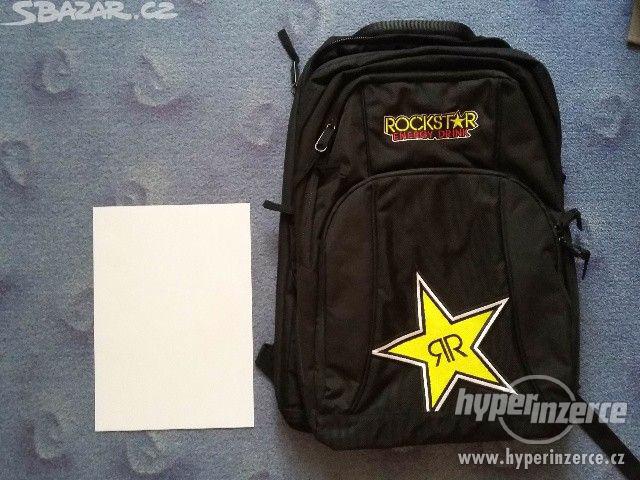 Černý batoh Rockstar - pěkný a velký 500 Kč - foto 2