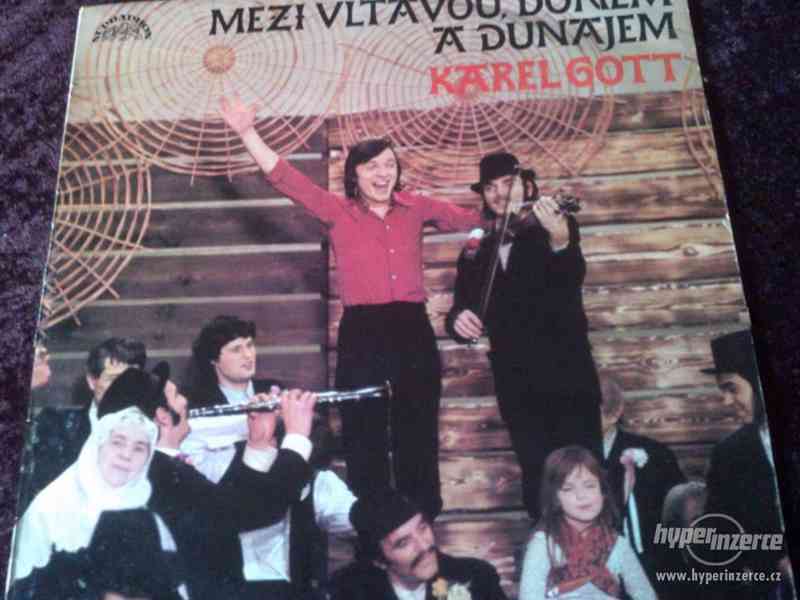 LP Karel Gott: Mezi Vltavou, Donem a Dunajem / 1973 - foto 1