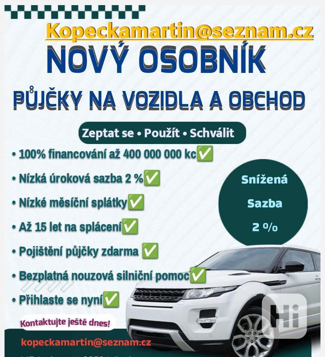 Získal jsem půjčku 355 000 Kč bez zástavy.   - foto 1