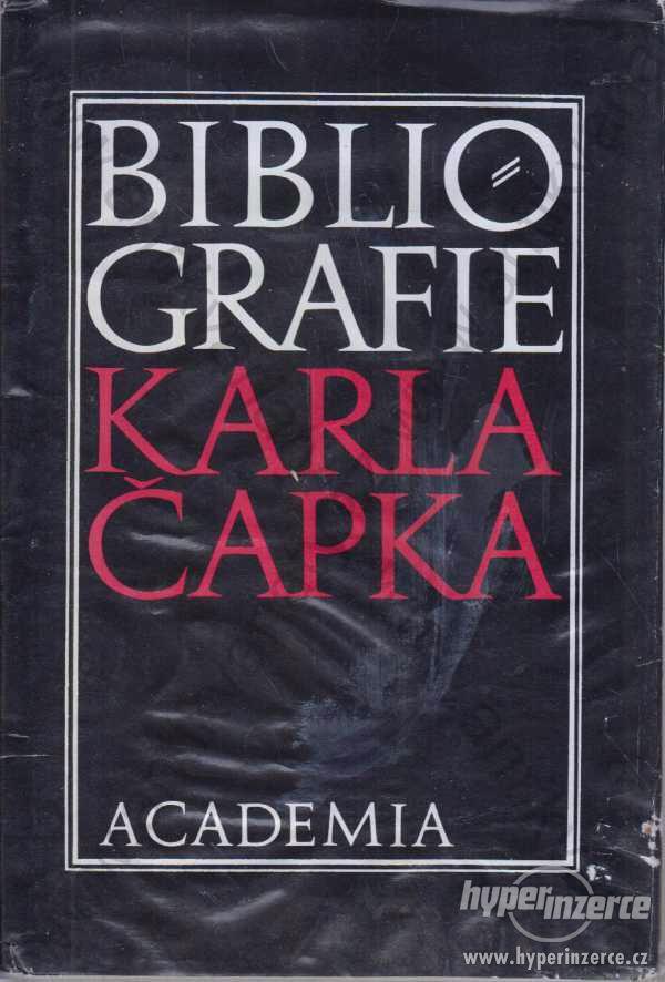 Bibliografie Karla Čapka Boris Mědílek a kol. 1990 - foto 1