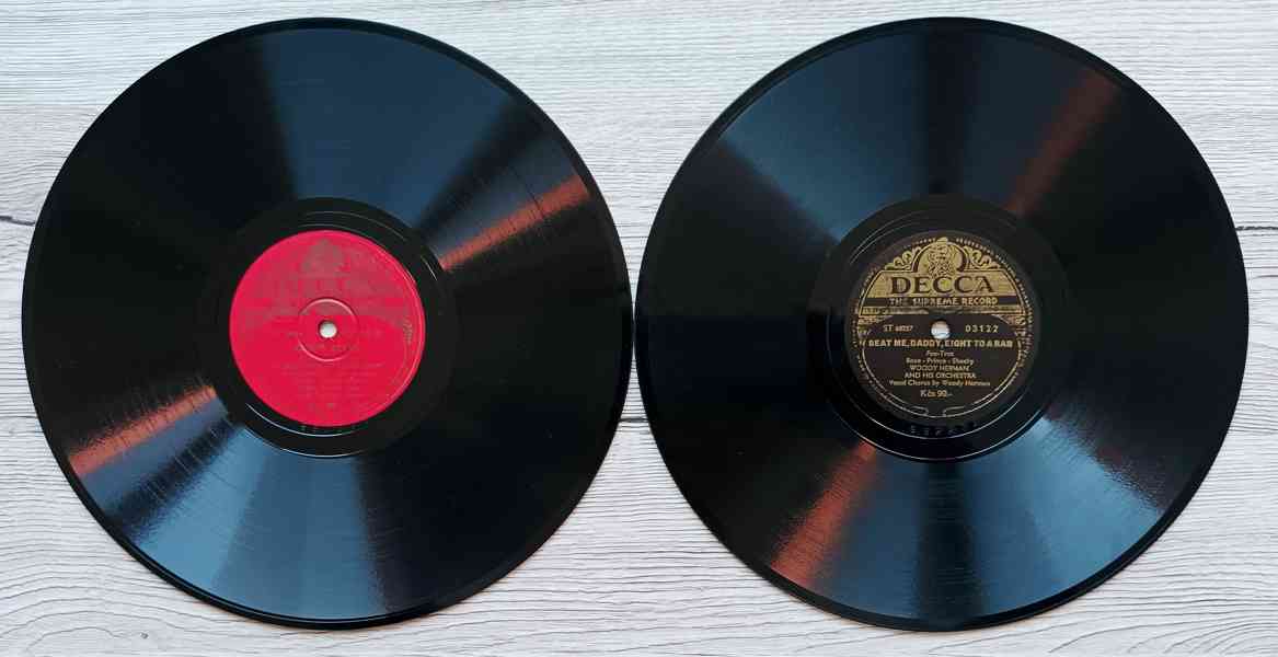 WOODY HERMAN, šelakové gramodesky Decca z let 1940 a 1941 - foto 1