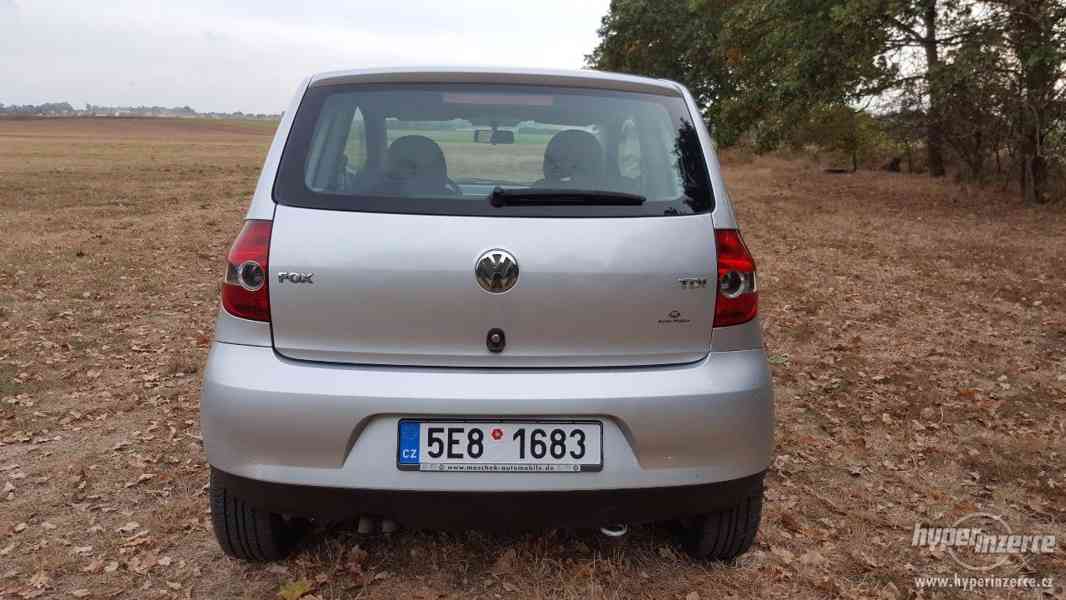 Volkswagen Fox 1.4 TDi 51kW,KLIMA,CD,NOVÁ STK,PRVNÍ MAJITEL - foto 4