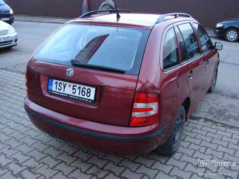 Škoda Fabia 1.4i Combi r.v.2004 - foto 4