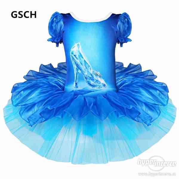 Elegantní dívčí šaty 2016 baletní /kraso - foto 2