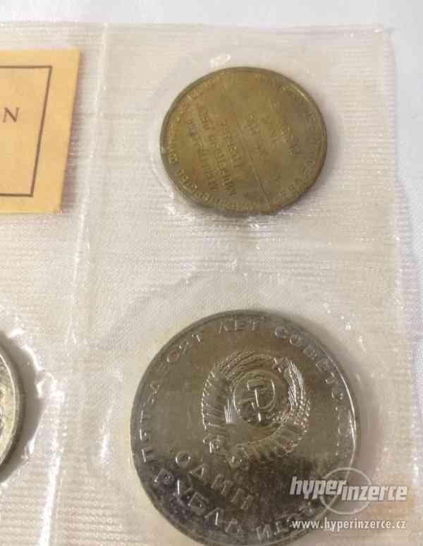 Sada výročných mincí Rusko 1917 - 1967 - foto 9