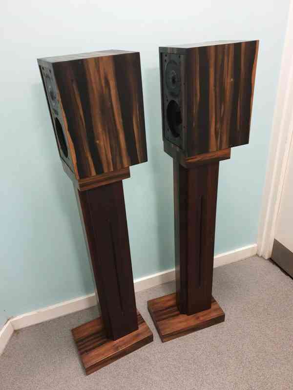 SHUN MOOK LS3/5a BBC SPEAKERS & STANDS  - foto 4