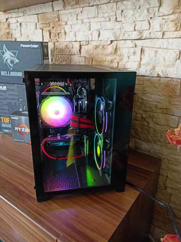 🚀 HERNÍ PC RYZEN 5 5600X, 32GB RAM, RX 6600 XT, SSD 🚀 - foto 4
