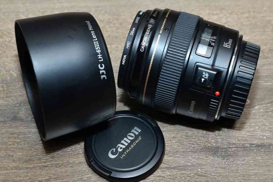 Canon EF85mm f/1.8 USM Full F. Pevný Portrétový UV - foto 4