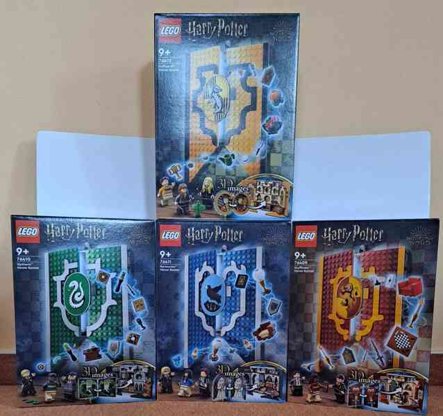 LEGO Harry Potter House Banner KOMPLET !! SLEVA !!